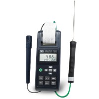 TES-1362列表式溫濕度計_TES1362帶打印功能溫濕度測試儀