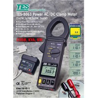 TES-3063 AC/DC 1000A 功率鉤表_ TES3063鉗形功率計(jì)