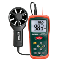 艾示科EXTECH AN200 帶內置紅外測溫儀的CFM / CMM迷你型溫度風速計