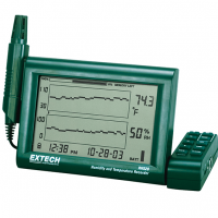 艾示科Extech rh520a - 220 可拆式探針濕度+溫度圖表記錄器